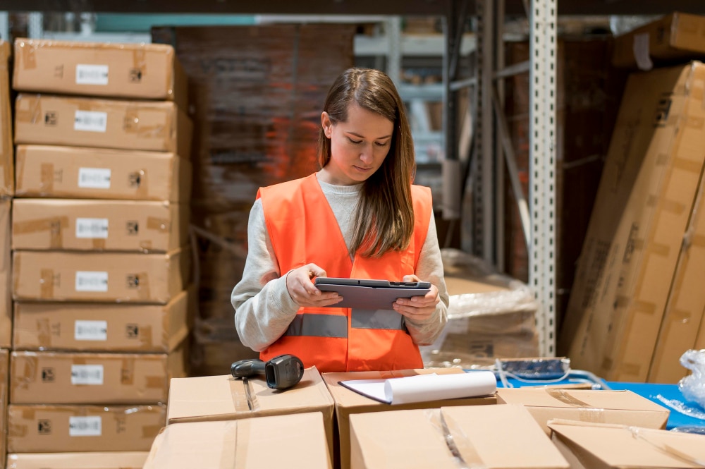 Distribuição de produtos, após utilizar o packing para otimizar os custos operacionais na logística.